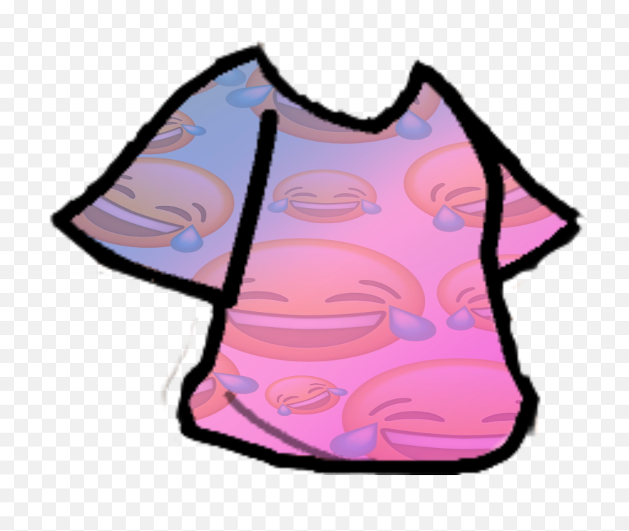 Gacha Shirt Clothes Emoji I Accidently Made A Pink Shir - Clip Art,Clothes Emoji