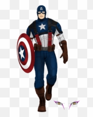 Download Free Png Telegram Sticker Kik Viber Messenger - Avengers Captain America Cartoon Emoji,Captain America Emoji