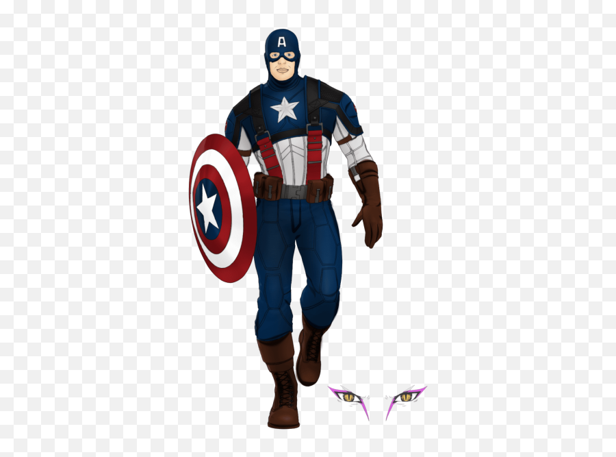 Download Free Png Telegram Sticker Kik Viber Messenger - Avengers Captain America Cartoon Emoji,Captain America Emoji