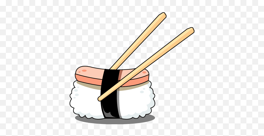Chopsticks Clipart Rice Fish Chopsticks Rice Fish - Sushi Free Clipart Emoji,Chopsticks Emoji