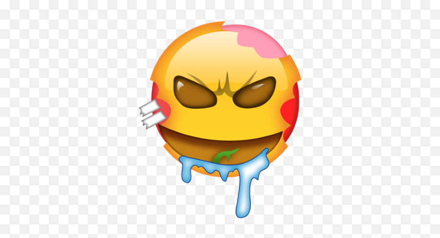 Zombie Emoji - Clip Art,Zombie Emoji