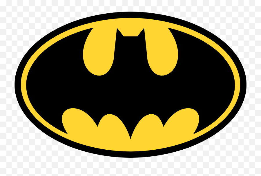 Transparent Background Batman Logo Clipart - Batman Logo Png Emoji,Batman Emoji Download
