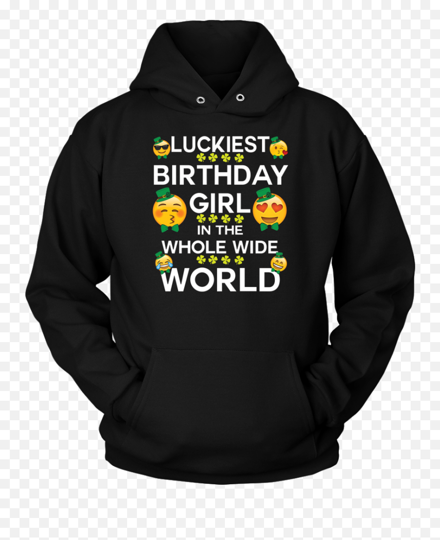 Girl March St Patricks Bday Shirt - Hoodie Emoji,Birthday Girl Emoji