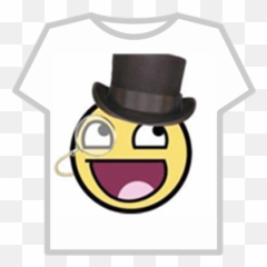 Epic Smiley Top Hat - Awesome Face Emoji