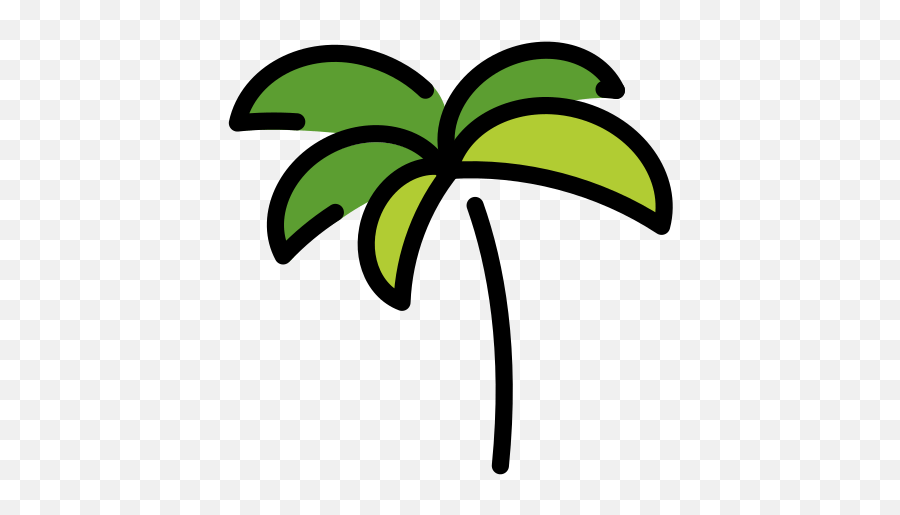 Emoji - Palm Tree Emoji,Tanabata Tree Emoji