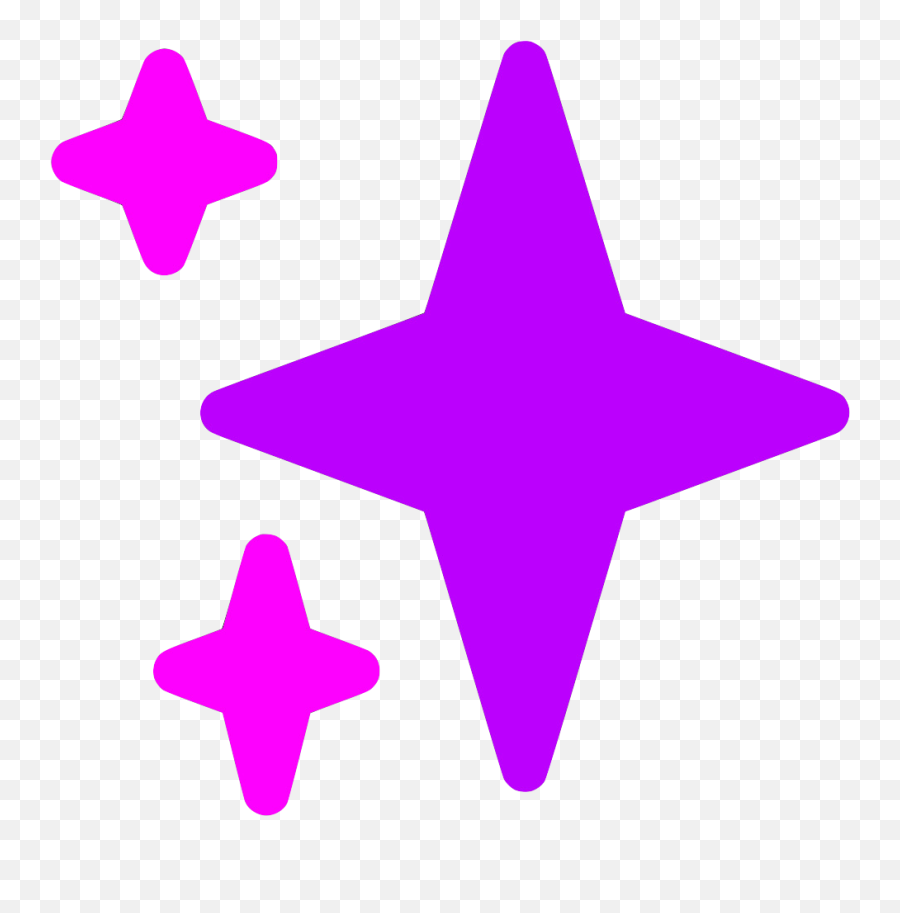 Sparkle Emoji Transparent,Purple Emojis