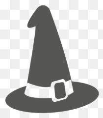 Witch Hat Sketch - Sombrero De Bruja Para Dibujar Emoji