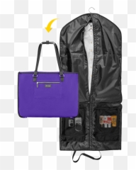 Biaggi Hangeroo Garment Bag Tote - Top Handle Handbag Emoji