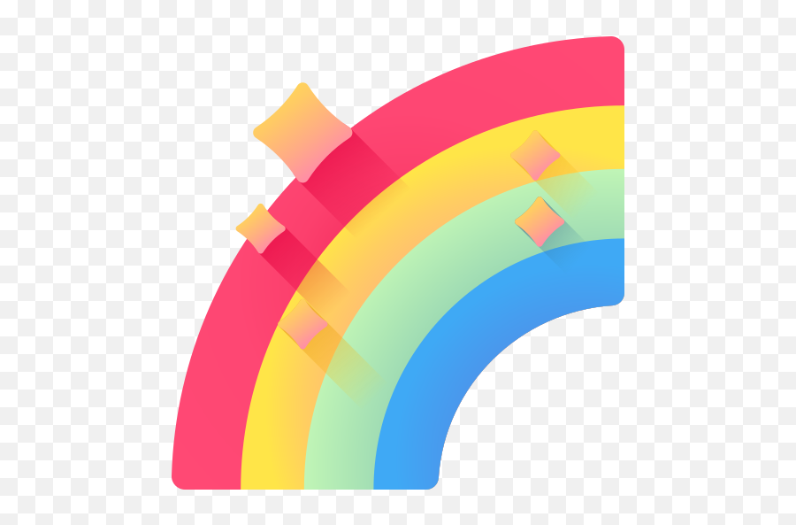 Rainbow - Free Weather Icons Color Gradient Emoji,Rainbow Heart Emoji Copy And Paste