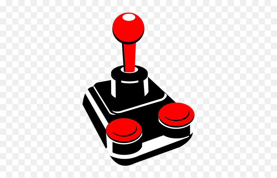 Video Game Joystick Vector Drawing - Joystick Vector Emoji,Gaming Controller Emoji
