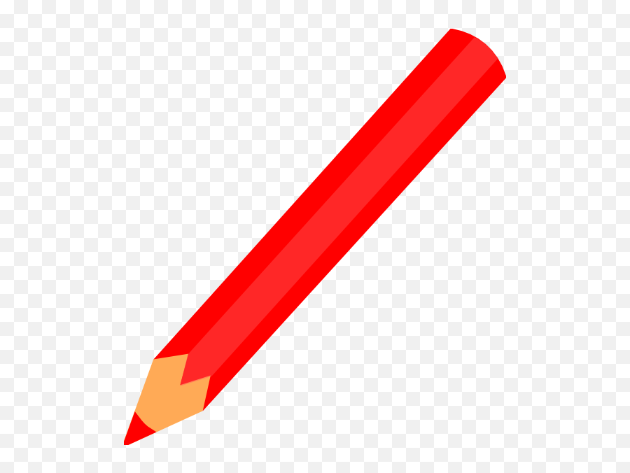 Crayon Clipart Stationary Crayon Stationary Transparent - Red Pencil Clipart Emoji,Crayon Emoji
