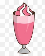Milkshake Clipart Png Characters Pack - Malteada De Fresa Animada Emoji,Smoothie Emoji