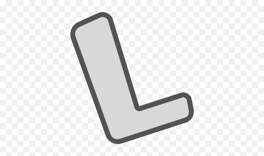 Single L Letter Brand Icon - Mobile Phone Case Emoji,Steam Emoticon Letters