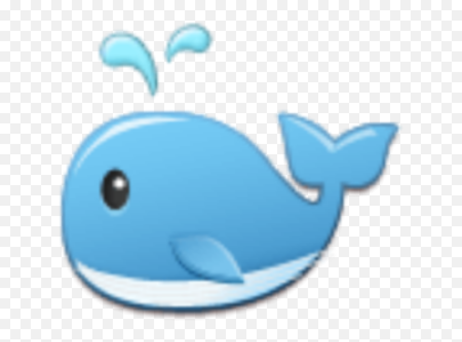 Iphone Iphoneemoji Emoji Whale - Cartoon,Free And Whale Emoji