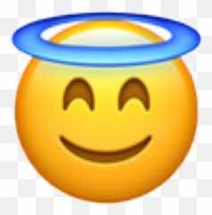 Emojipedia Smiley Whatsapp - Halo Emoji Apple,Emojipedia