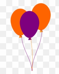 Collection Of Clemson Clipart - Orange Balloons Clip Art Emoji,Clemson Tiger Paw Emoji