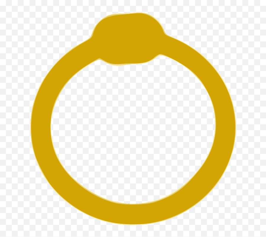 Gold Ring Cartoon Transparent Emoji,Nazar Amulet Emoji