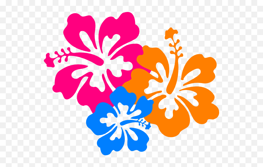 Hawaiian Flower Png Transparent - Hibiscus Flower Clip Art Emoji,Hawaiian Flower Emoji