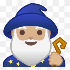 Medium - Man Mage Emoji