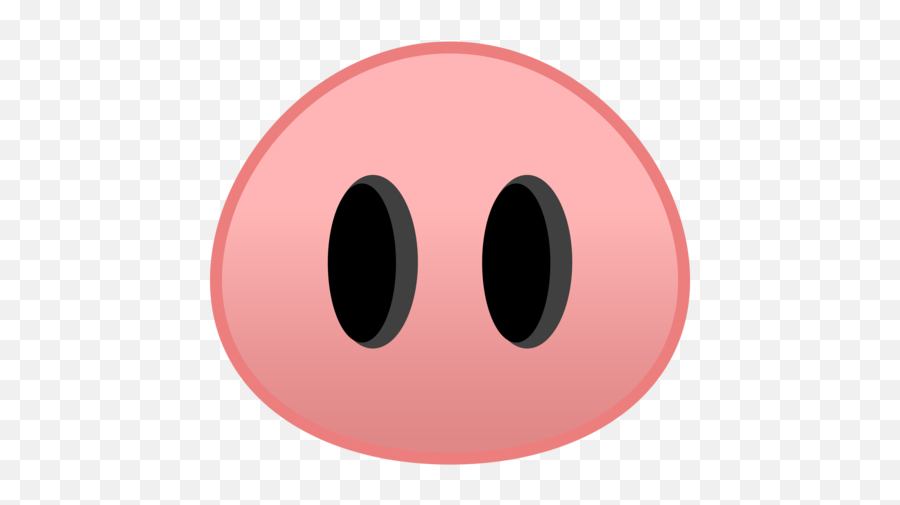 Nose Emoji Transparent Png Clipart Free Download - Emoji Nariz De Cerdo,Android Oreo Emoji