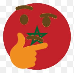 Thinking Emoji - China Flag