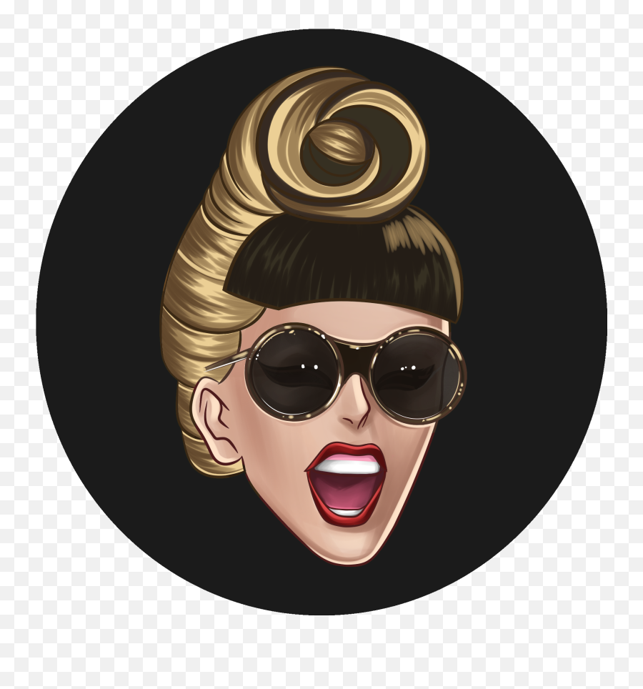 Members U2013 Gaga Media - Lady Gaga Lg6 Glasses Emoji,Shook Emoji