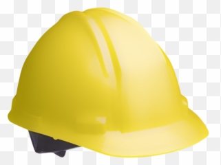 Yellow Construction Hard Hat - Transparent Emoji