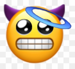 Freetoedit Emoji Angel Devil Cryingeyes - Smiley
