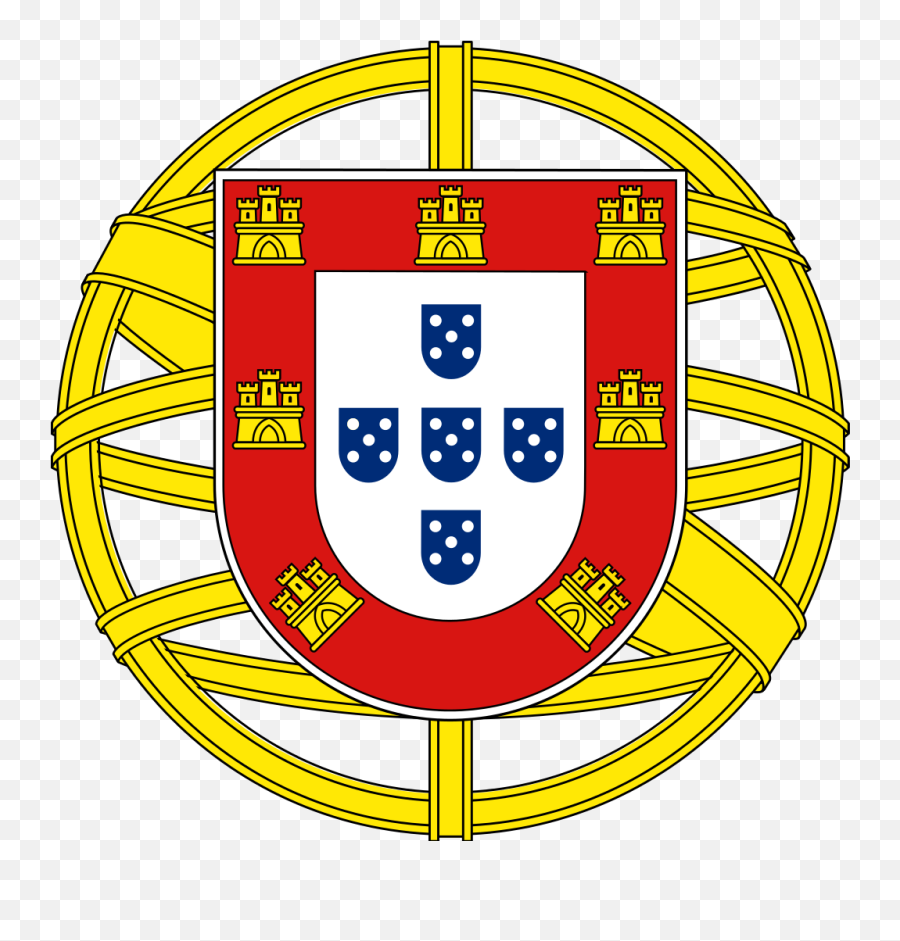Coat Of Arms Of Portugal - Flag Portugal Coat Of Arms Emoji,Russian Flag Emoji