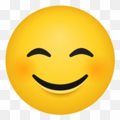 Smiling Face With Smiling Eyes Icon - Smiley Emoji,Skype Animated Emoticons