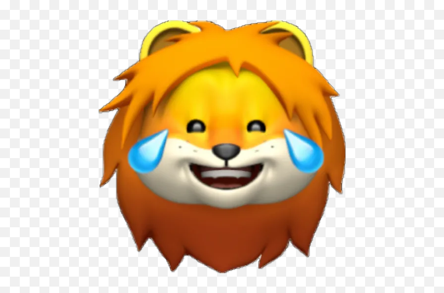 Leon Memoji Stickers For Whatsapp - Lion Face Emoji Apple,Memoji