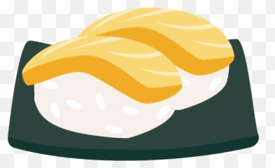 Cartoon Sushi Png - Transparent Clipart Full Background Emoji