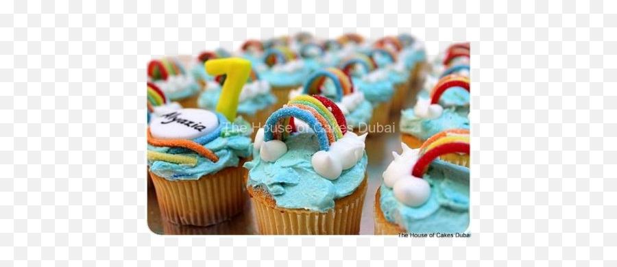 Cupcakes In Dubai The House Of Cakes Dubai - Cupcake Emoji,Emoji Cupcakes