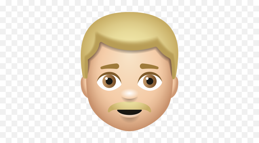 Man With Mustache Medium Light Skin Tone Icon - Old Man Emoji,Mustache Emoji