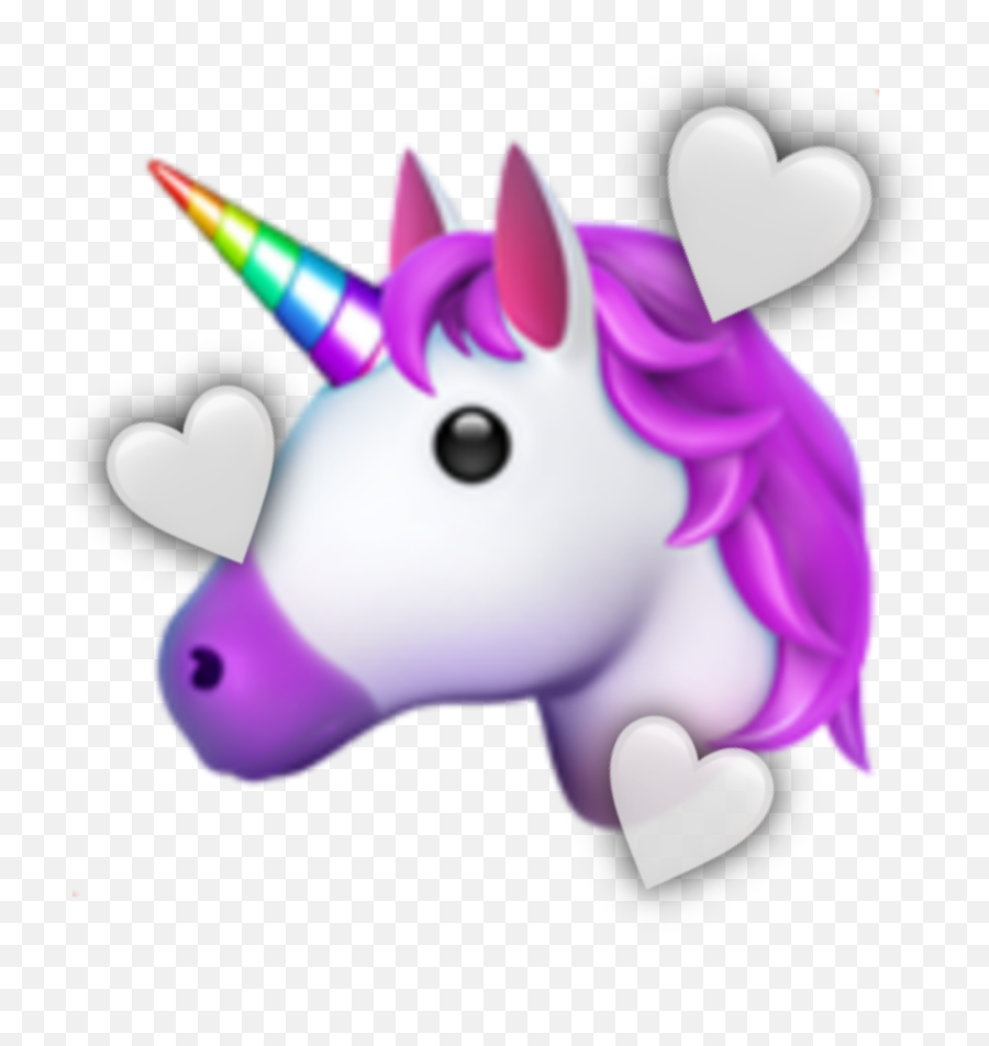 Unicorn Emoji Iphone Sticker By Andrea Jelenkovic - Uniswap Gem,Horn Emoji
