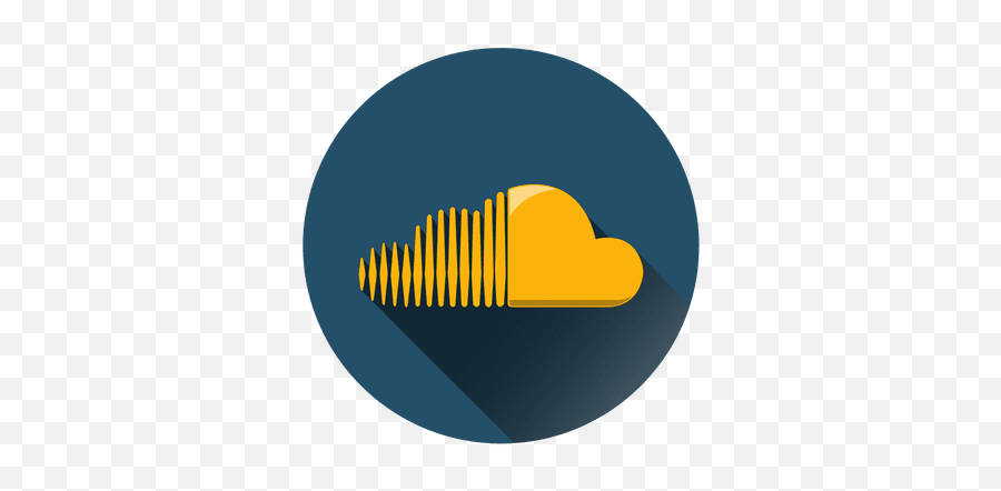 Sound Cloud Circle Icon - Transparent Png U0026 Svg Vector File Soundcloud Emoji,Cloud Candy Emoji