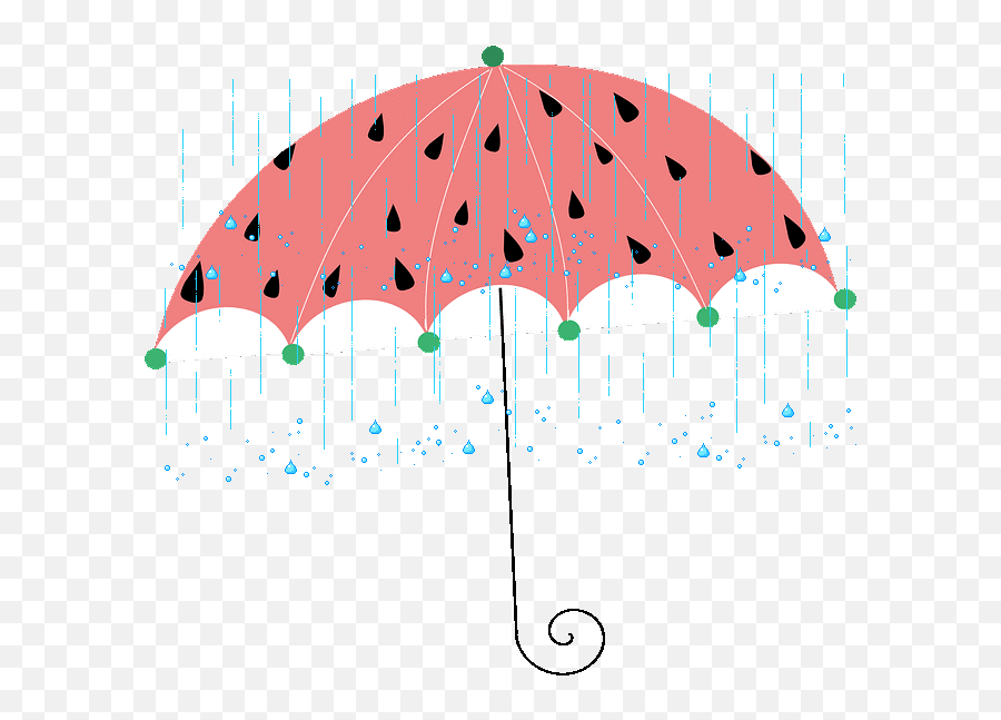 Top Sun Umbrella With Dildo Stickers - Umbrella April Showers Clipart Emoji,Umbrella And Sun Emoji