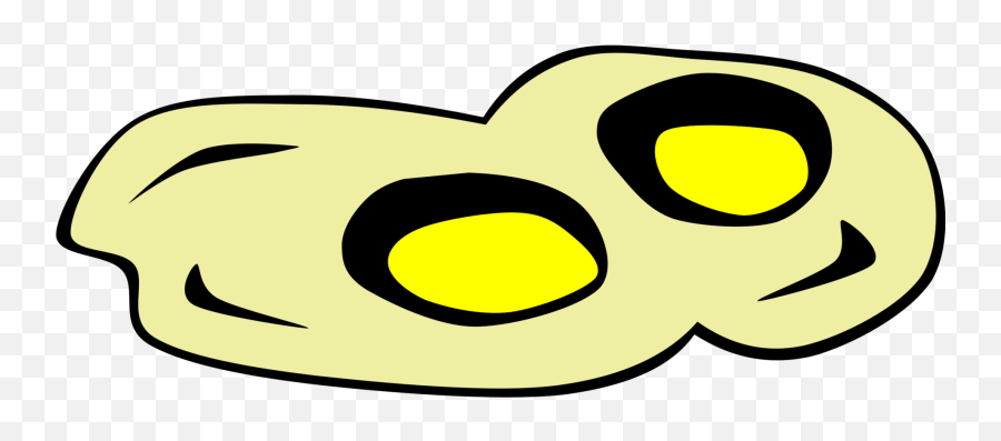 Emoticon Head Eye Png Clipart - Fried Eggs Clipart Emoji,Egg Emoticon