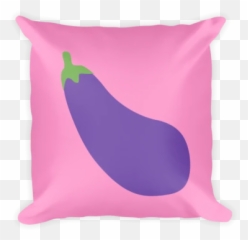 Eggplant Emoji - Pillow Png Emoji,Eggplant Emoji Png