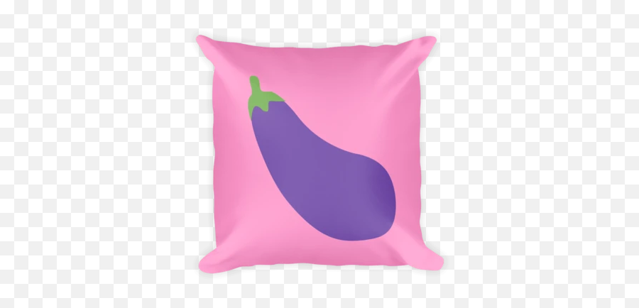 Eggplant Emoji - Pillow Png Emoji,Eggplant Emoji Png