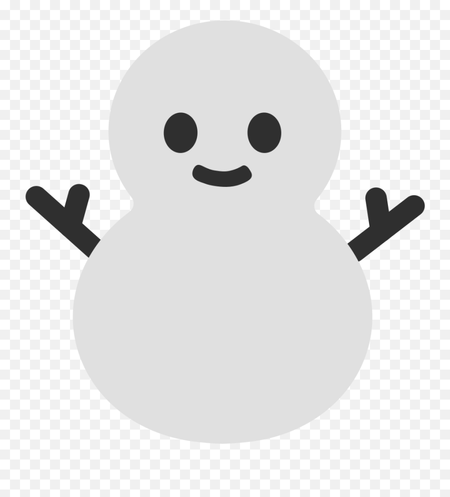 Emoji U26c4 - Snowman Emoji,Emoji Snow