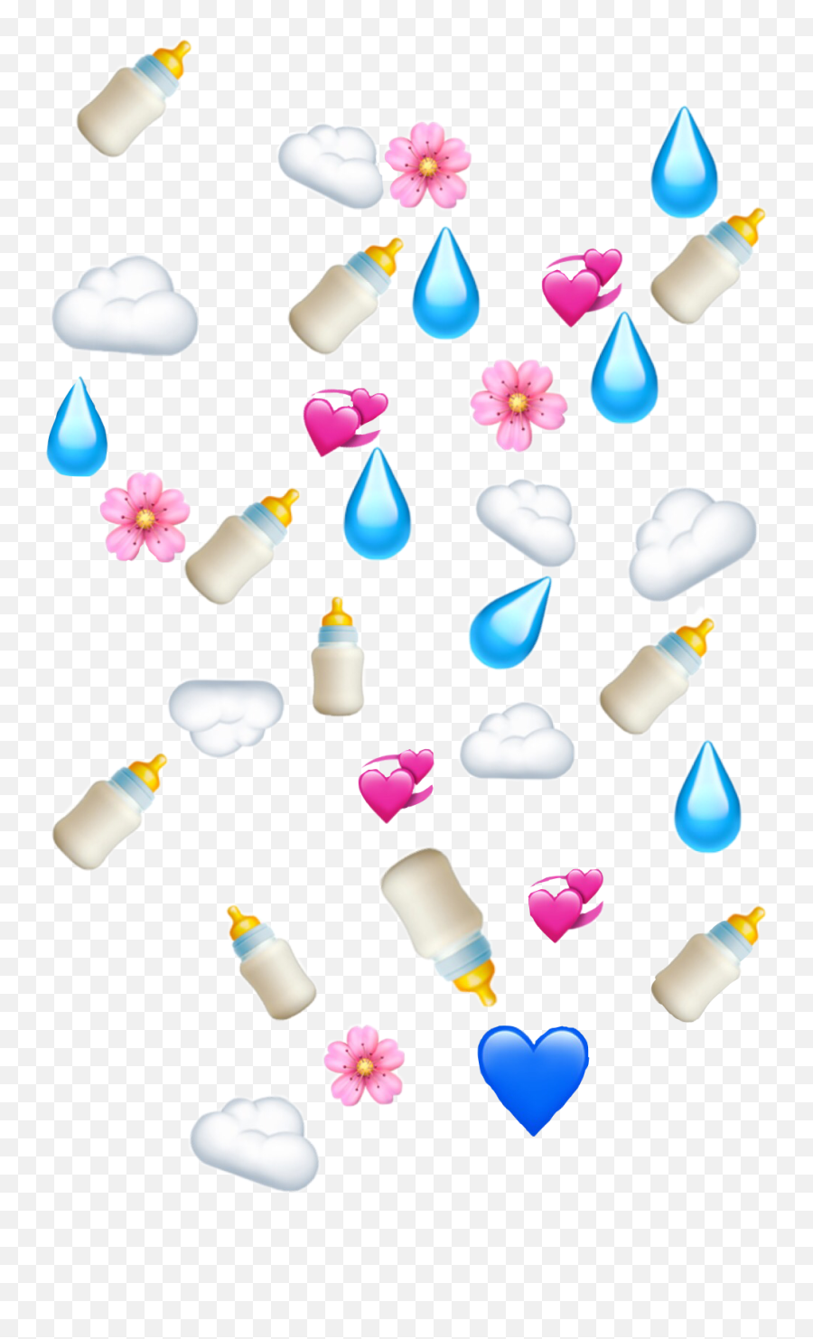 Aesthetic Rain Emojis Emojicrown,Rain Emojis