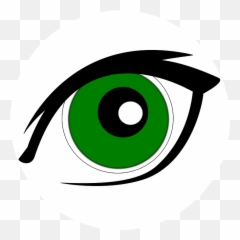 Free Eyelashes Illustrations - Green Clipart Emoji