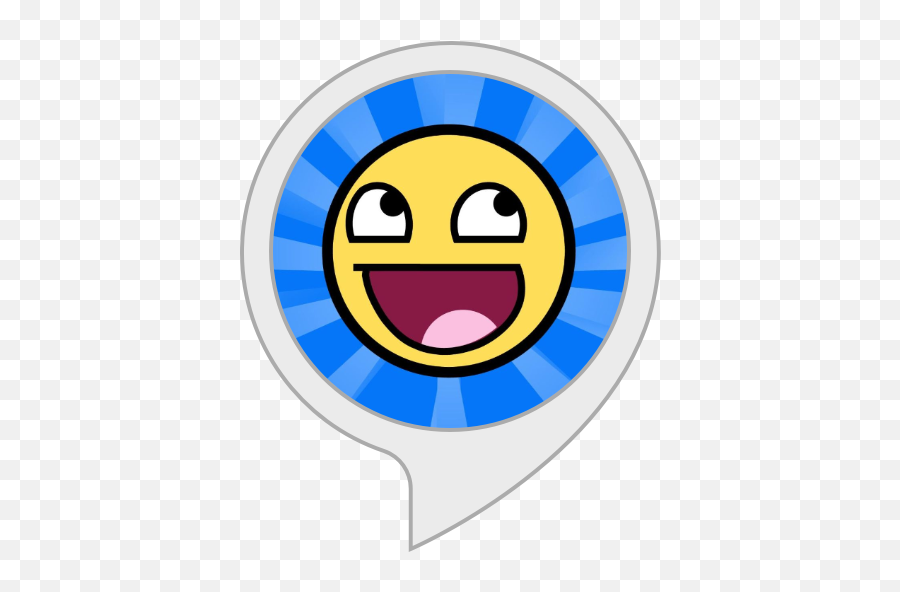 Alexa Skills - Smiley Face With Blue Background Emoji,Jedi Emoticon