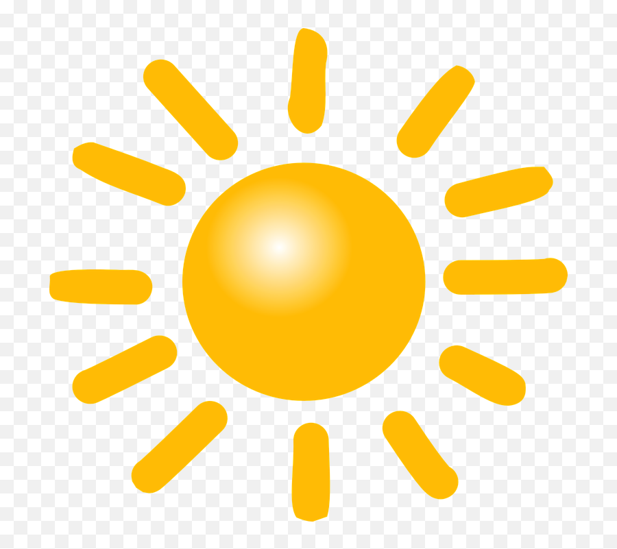 Solskinn Vektorgrafikk - Clipart Sunny Emoji,Solaire Emoticon