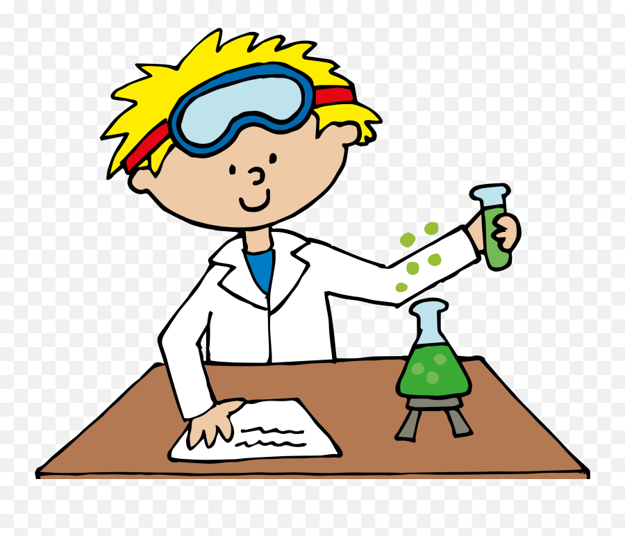 Scientist Science Clipart - Scientist Clipart Png Emoji,Scientist Emoji