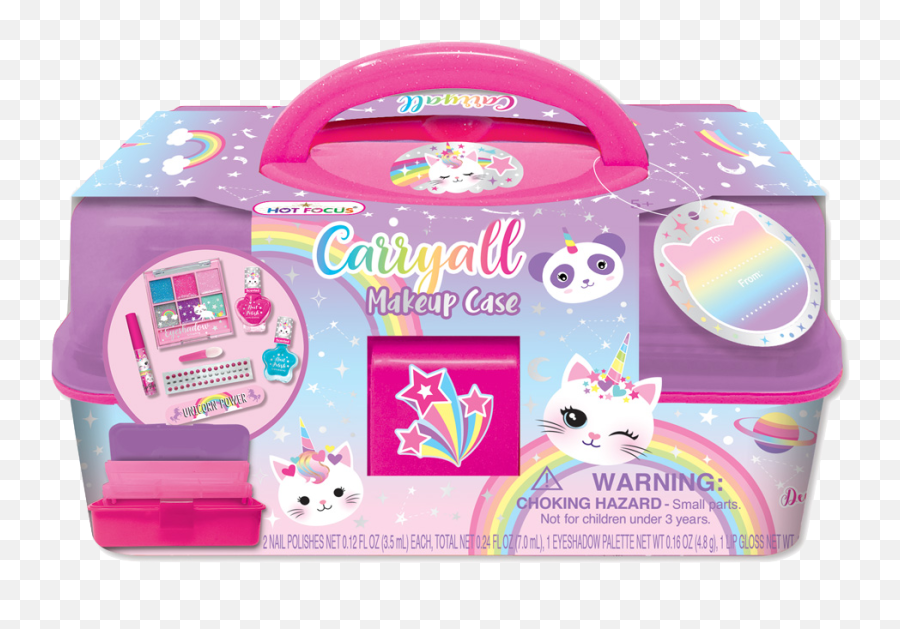 Hot Focus Carryall Makeup Case Set - Hot Focus Carry All Makeup Case Emoji,Paint Palette Emoji