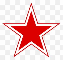 Roundel Of Russia - Red Stars Transparent Background Emoji,Eh Emoji