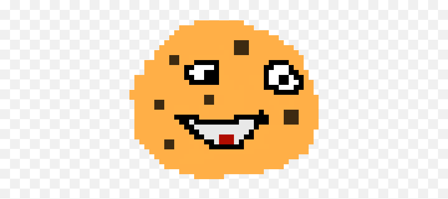 Cookie Pixel Art Maker - Smiley Emoji,Cookie Emoticon