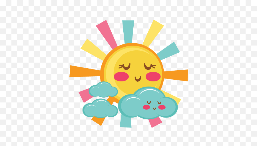 Cute Sun Pictures Free Download Clip Art - Webcomicmsnet Cute Sun And Clouds Clipart Png Emoji,Ice Cream Sun Cloud Emoji